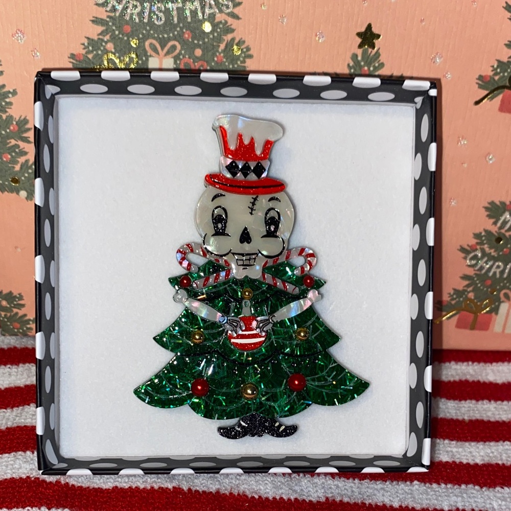 Skelly tree, lipstick and chrome and Joanna Parker ChrisLawrence collection